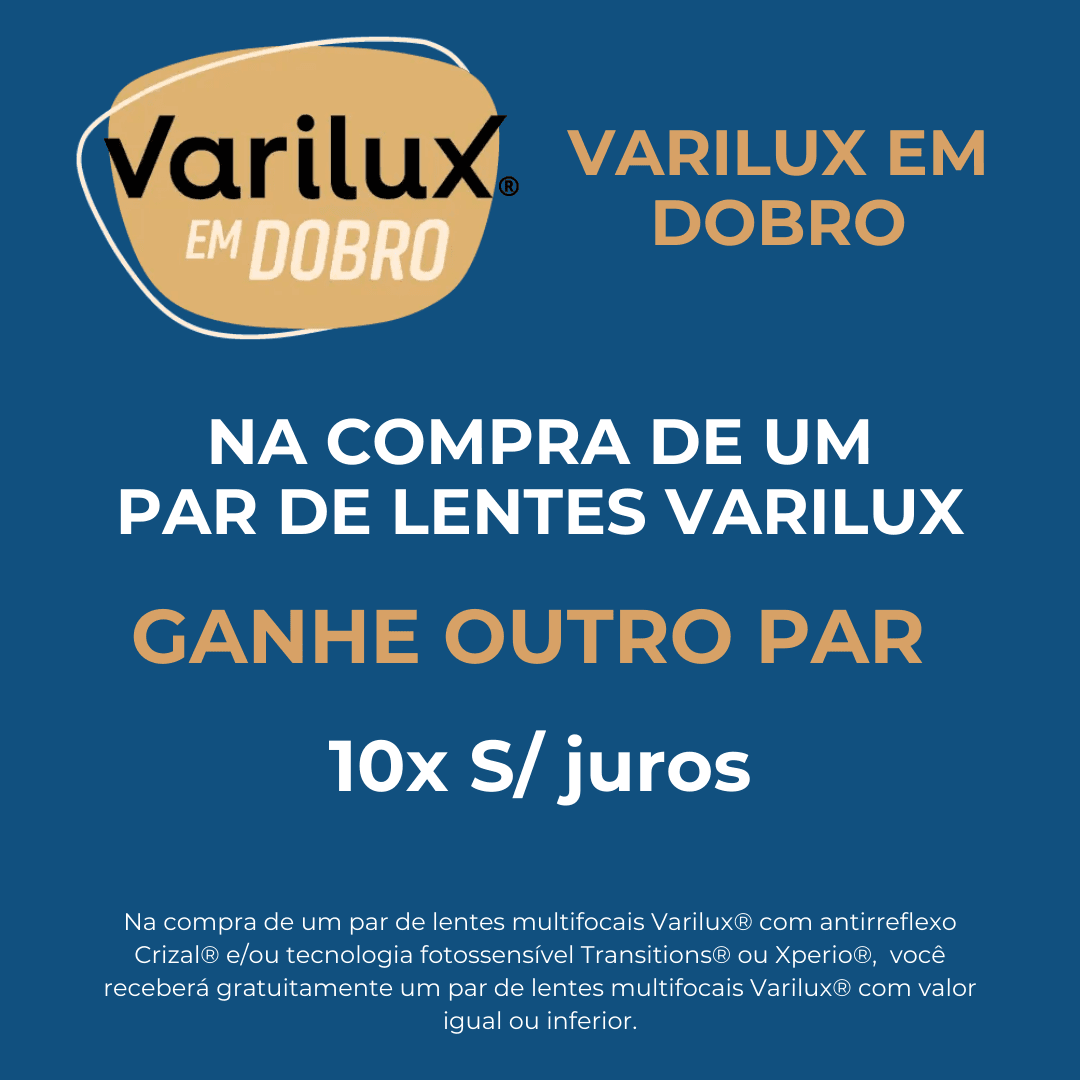 Promoção Varilux em dobro